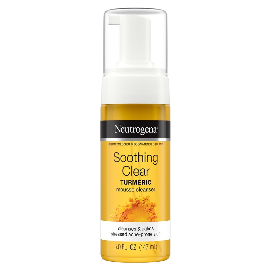  Neutrogena Soothing Clear Calming Turmeric Facial Cleanser 