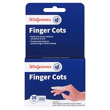 what is a finger cot used for