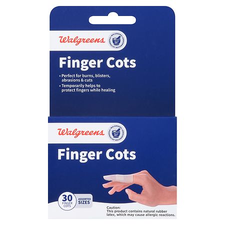 latex finger cots walgreens