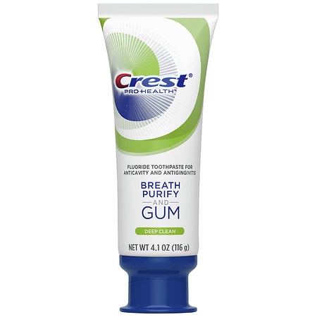 crest gum and breath purify