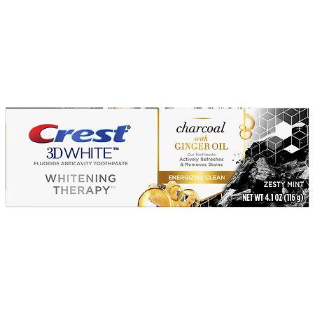 crest charcoal with ginger oil