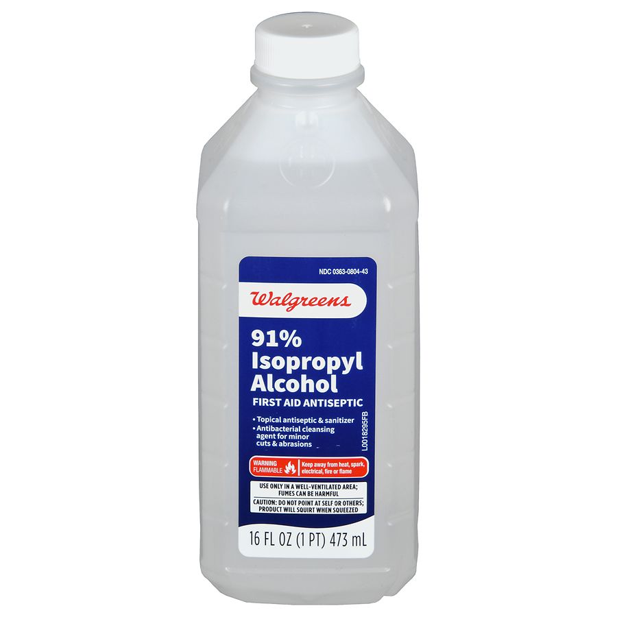 Walgreens Isopropyl Alcohol 91 Walgreens