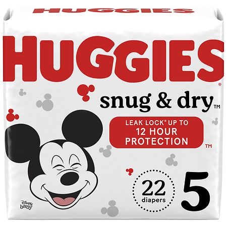 Choose Your Size **BEST DEALS IN US** *NEW* HUGGIES Snug & Dry Diapers 