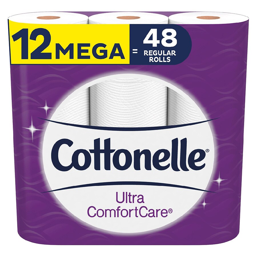 Cottonelle Ultra ComfortCare Toilet Paper, Soft Bath Tissue