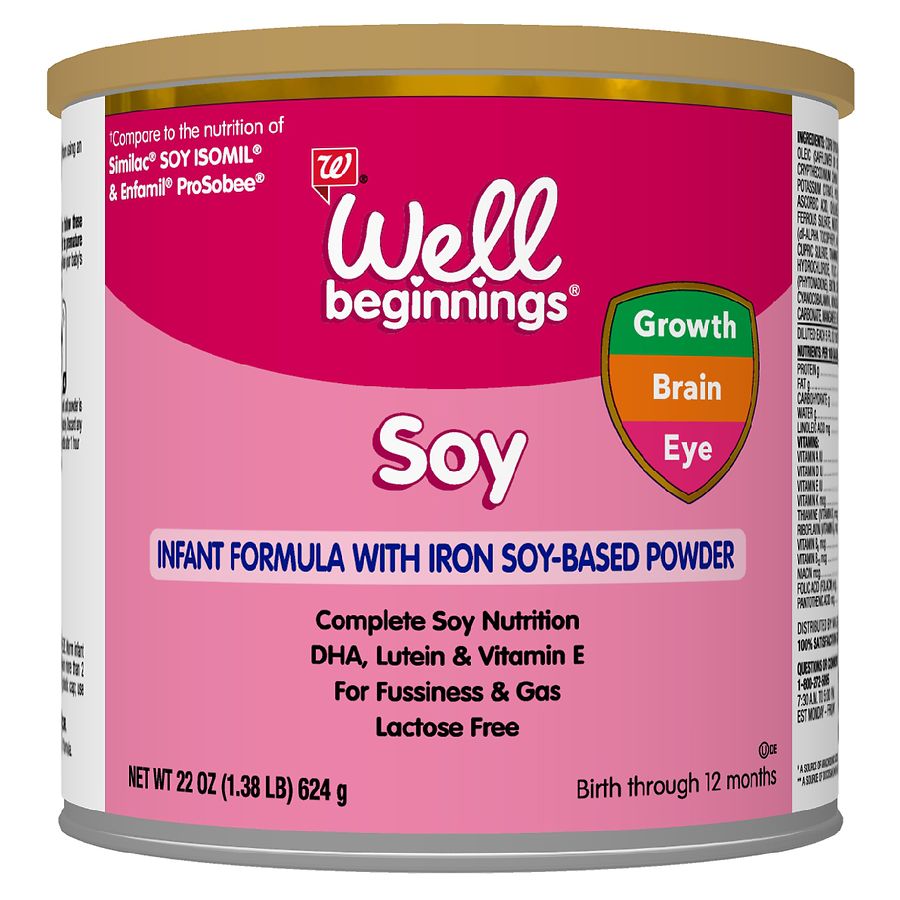 soy based formula