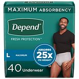 incontinence underwear for men disposable