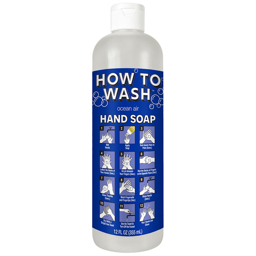  How To Wash Hand Soap Ocean Air 