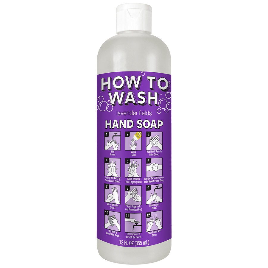  How To Wash Hand Soap Lavender Fields 