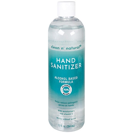 Clean 'N Natural Hand Sanitizer - 12.0 fl oz 54 bottles 