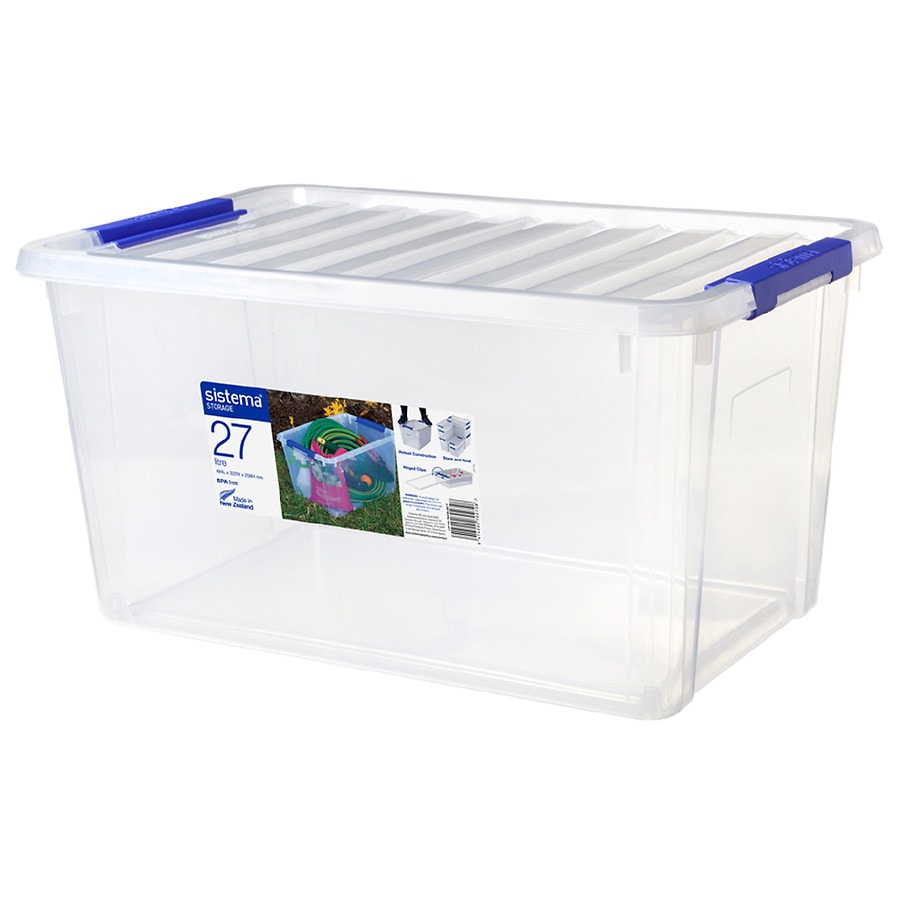 Sistema Storage Bin 27 liter Clear