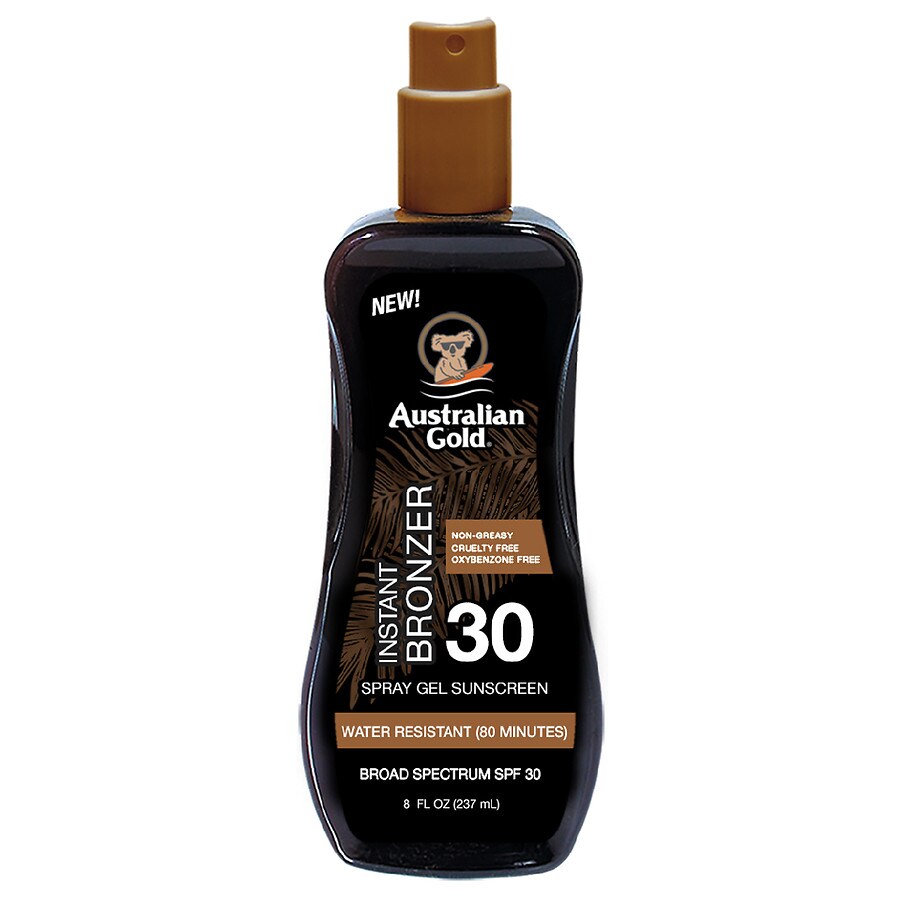  Australian Gold SPF 30 Spray Gel With Bronzer 