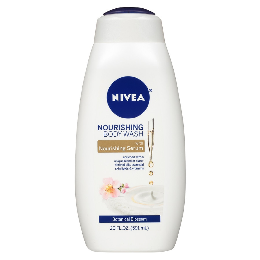 Nivea Nourishing Botanical Blossom Body Wash With Nourishing Serum Walgreens
