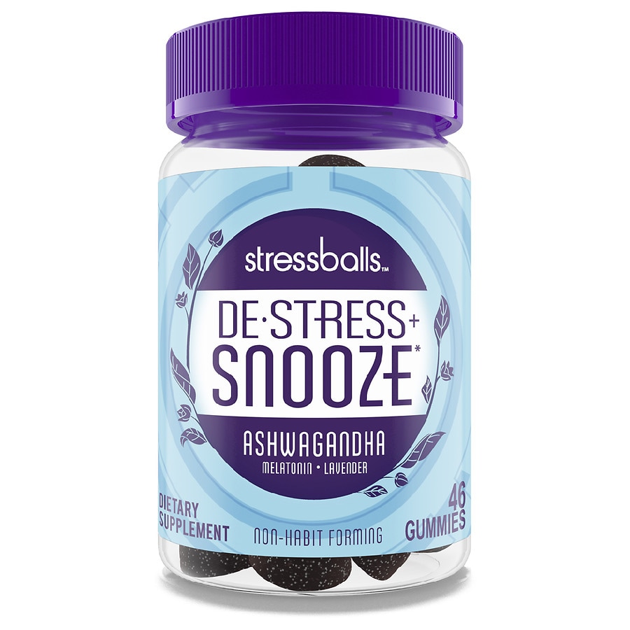 Stressballs Snooze Stress Supplement Blackberry