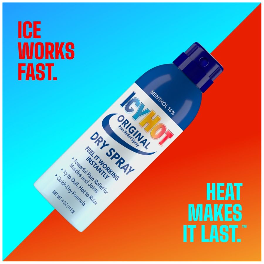 Icy Hot Dry Spray Walgreens