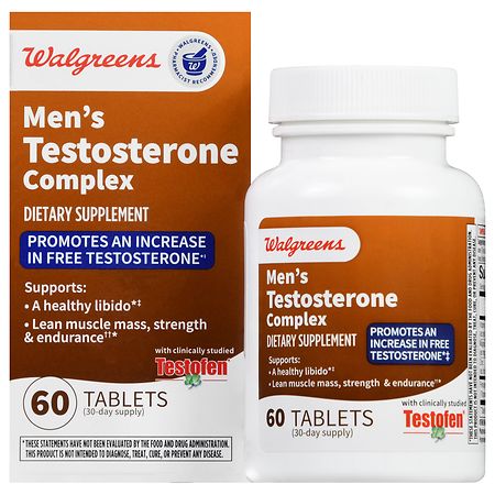 Men's Testosterone Booster Walgreens