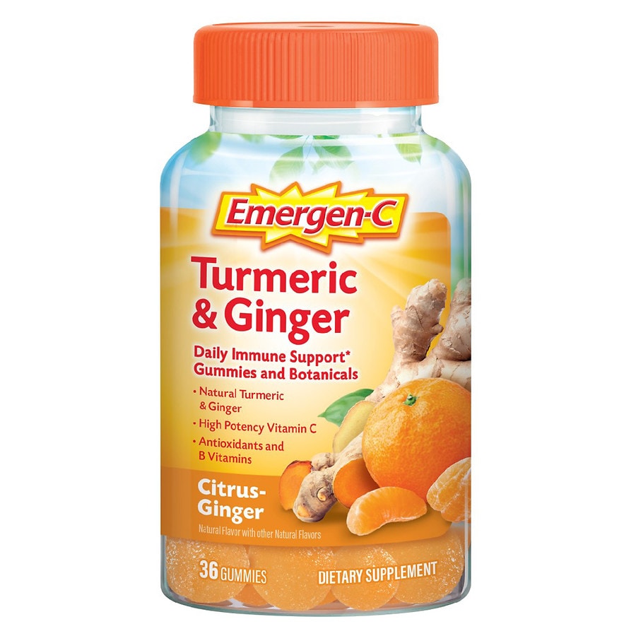 Can You Take Emergen C While Nursing Emergen C Turmeric Ginger Gummies Walgreens