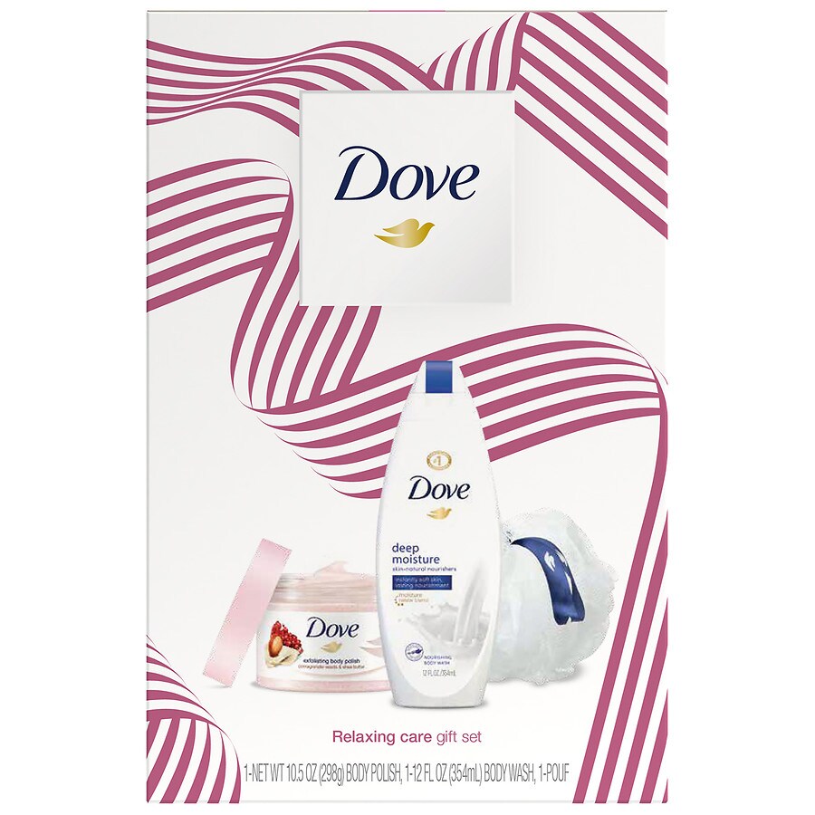 Dove Shampoo+ Body Polish Gift Set