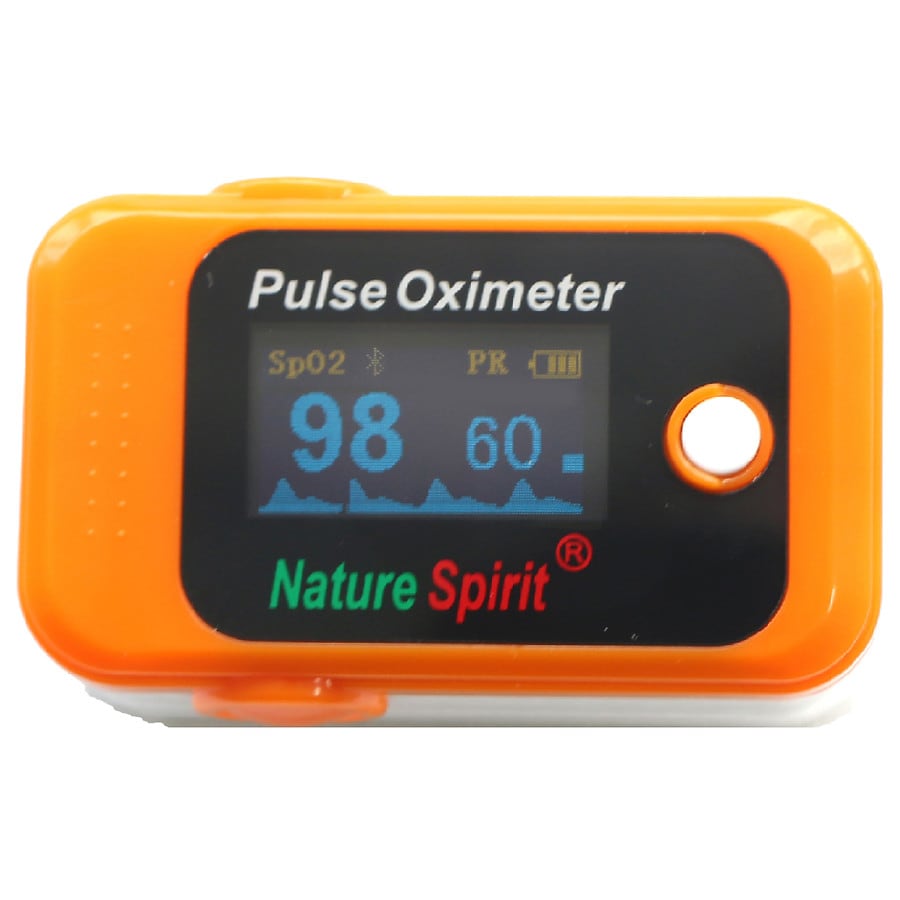  NatureSpirit LCD Display Fingertip Oximeter 