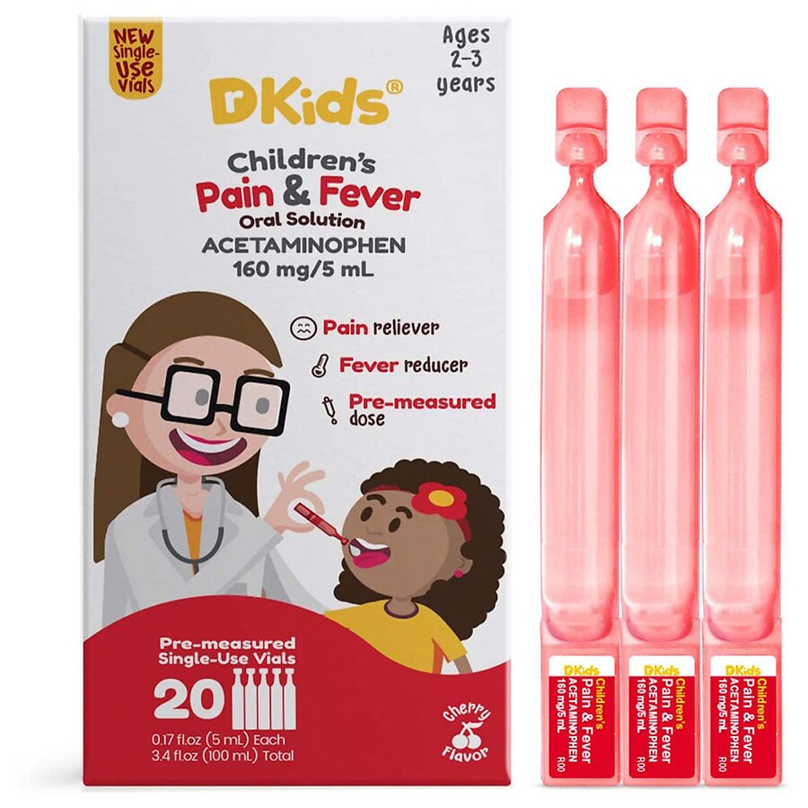 Dr. Kids Pain and Fever Cherry