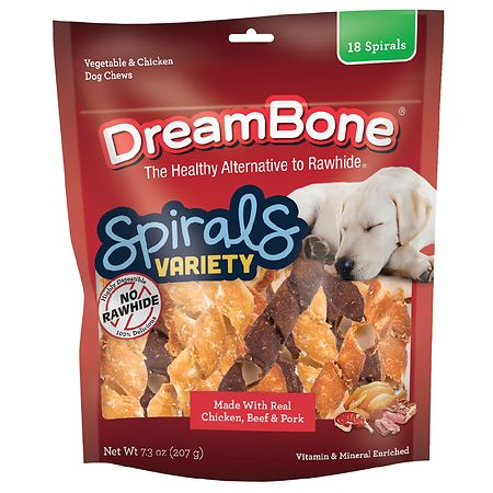Dingo Rawhide Bones 18 Total 3 Packs with 6 Bones per Pack 