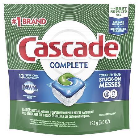 UPC 037000860280 product image for Cascade Complete ActionPacs, Fresh Scent - 0.52 oz x 13 pack | upcitemdb.com