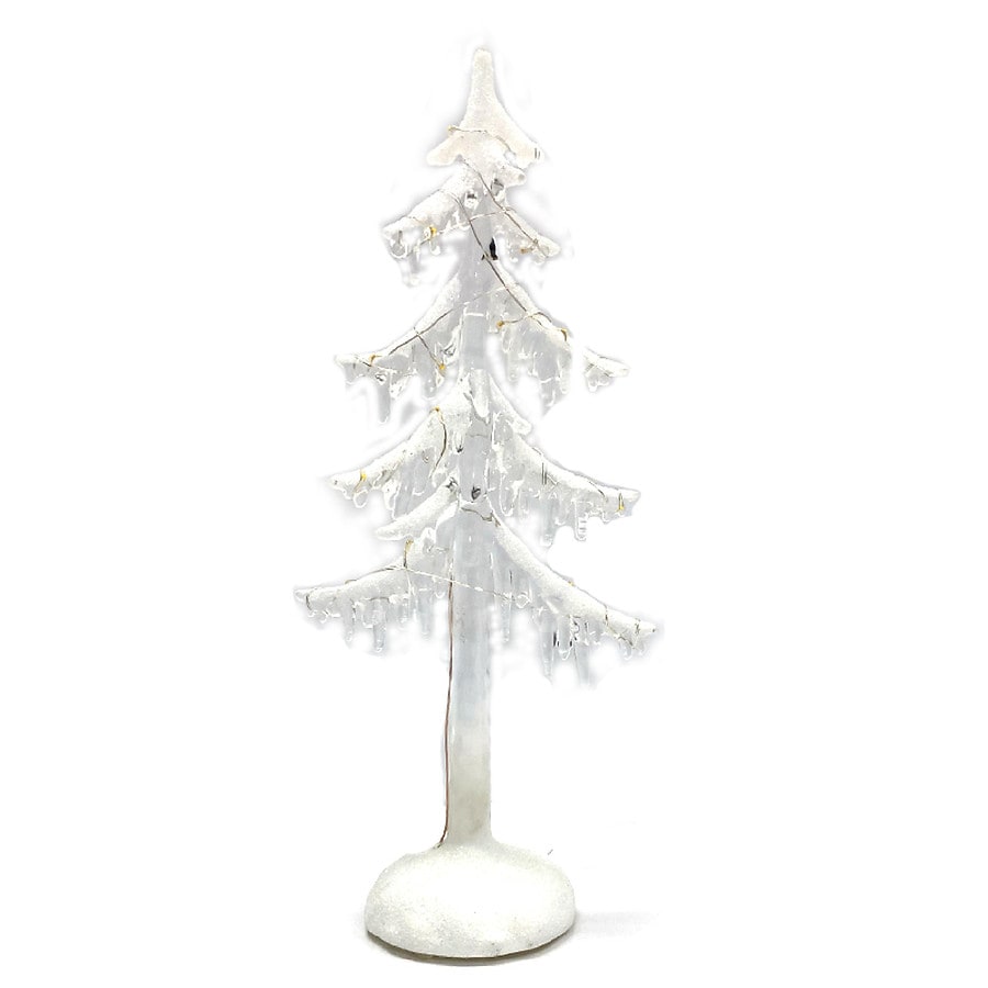 Festive Voice Light Acrylic Icicle Tree