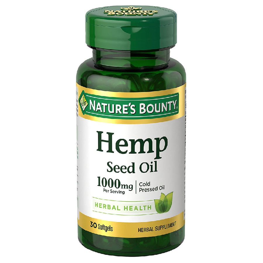  Nature's Bounty Hemp Seed Oil 