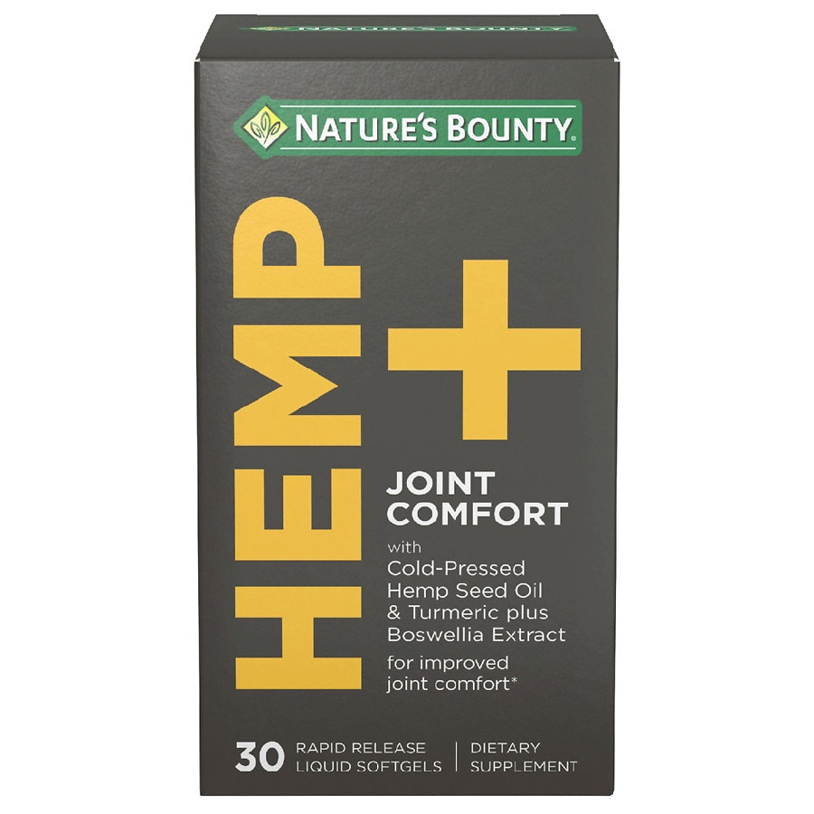  Nature's Bounty Hemp + Joint Comfort 