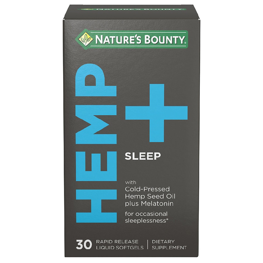 Nature's Bounty Hemp + Sleep