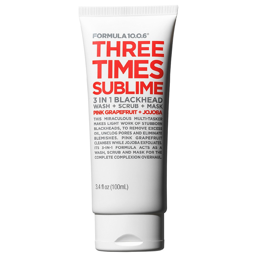 Formula 10.0.6 Three Times Sublime Wash + Scrub + Mask