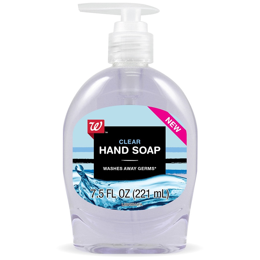 Walgreens Clear Liquid Hand Soap