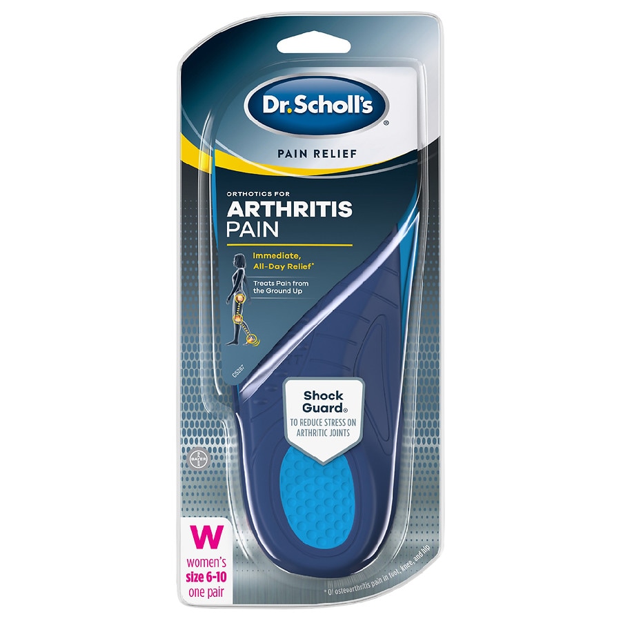  Dr. Scholl's Pain Relief Orthotics For Arthritis Pain For Women 6-10 