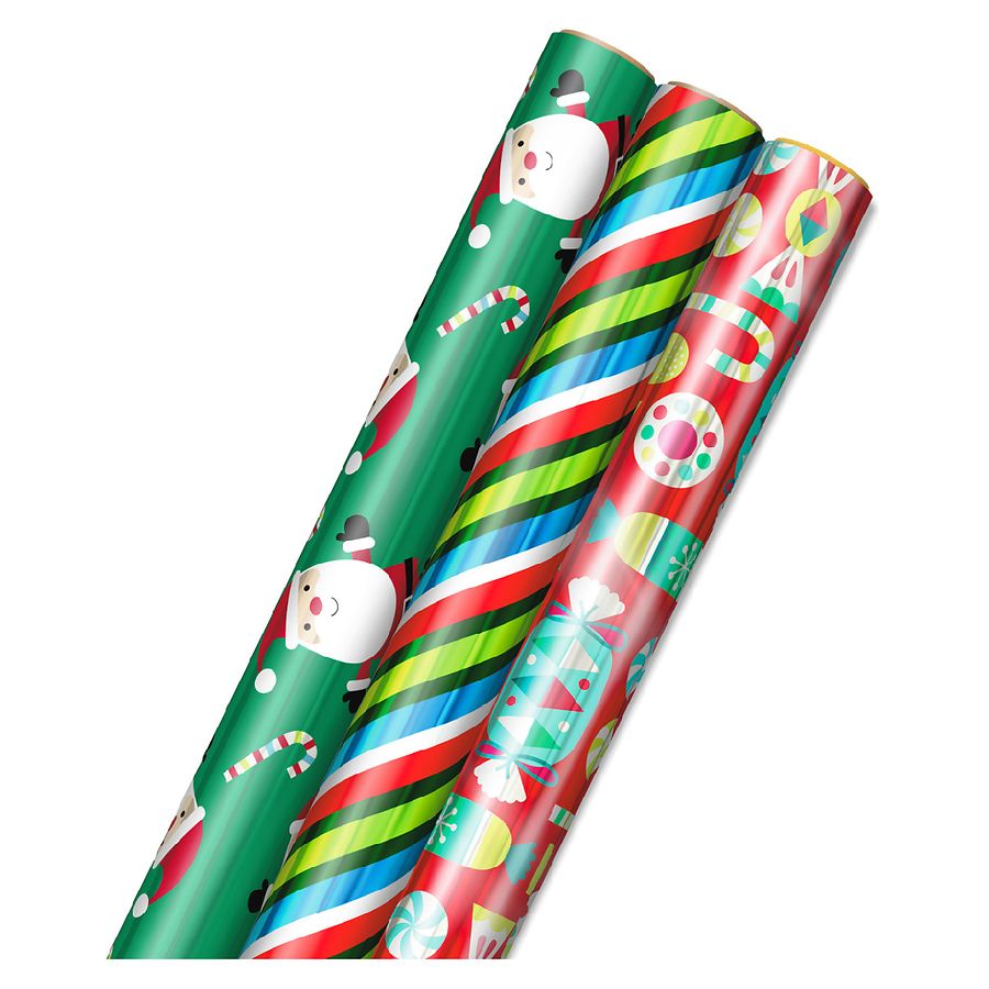 Photo 1 of ***ONLY 2***Foil Christmas Wrapping Paper 60 sq. ft. ttl