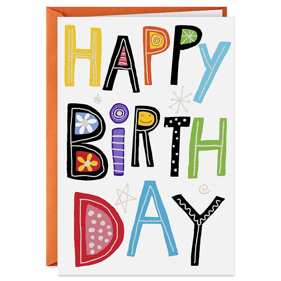 Shoebox Birthday Card Flowers And Smiley Face E43 Walgreens