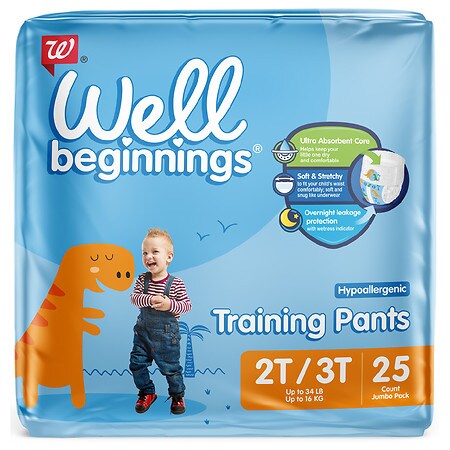 Well Beginnings Training Pants for Boys - 25.0 ea
