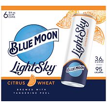 Blue Moon Light Sky Citrus Wheat Beer | Walgreens