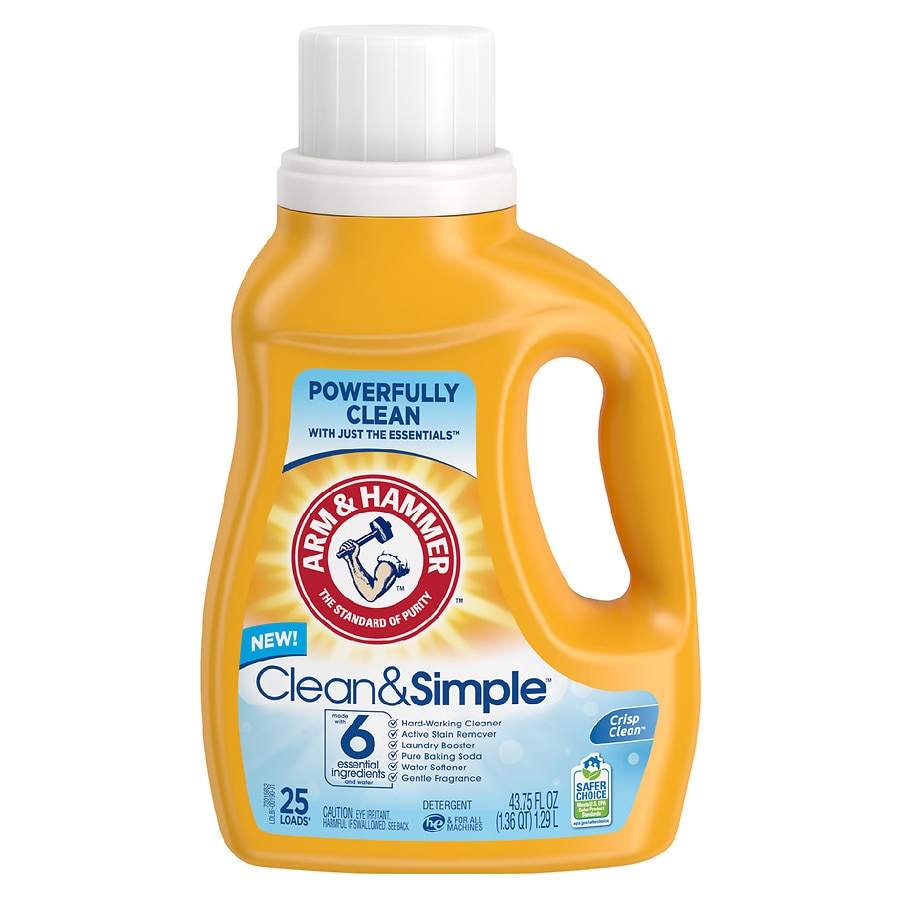  Arm & Hammer Clean & Simple Detergent Crisp Clean 