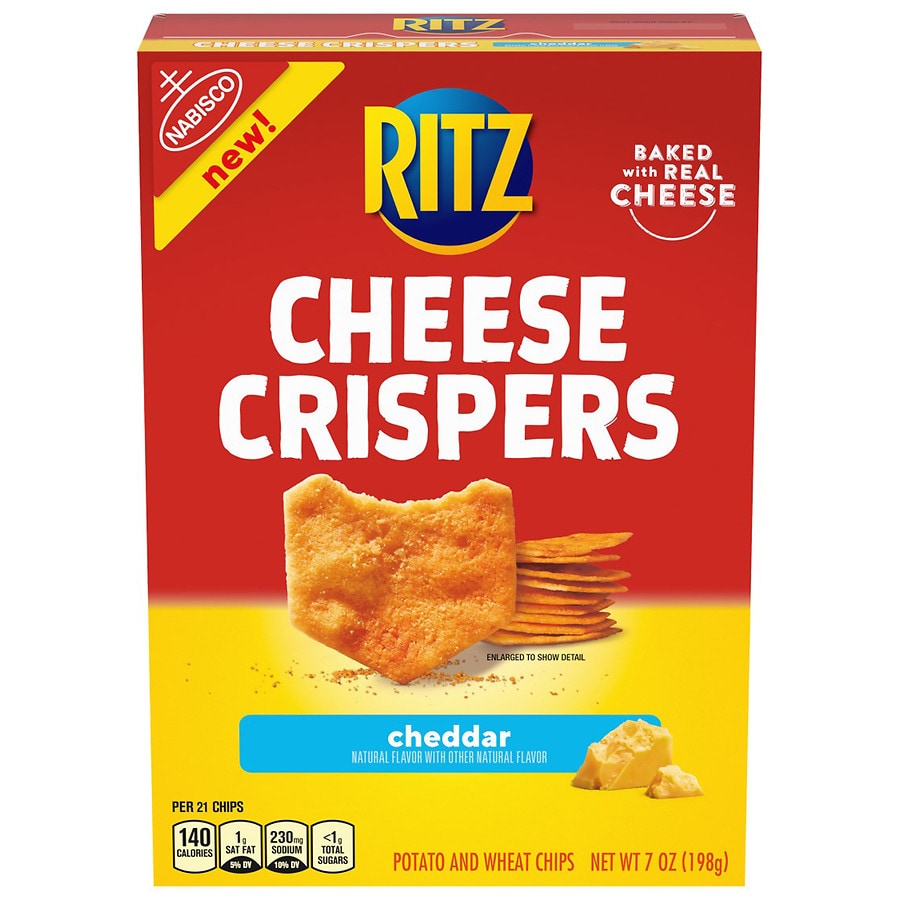 Ritz Crispers Cheddar Cheese Walgreens