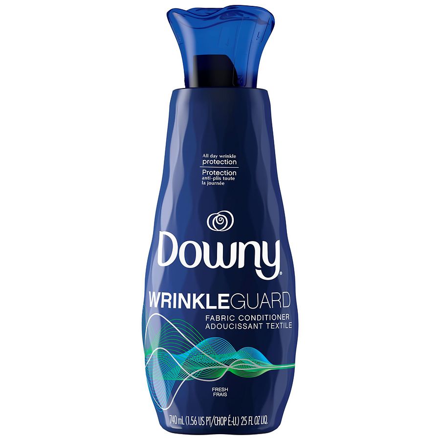  Downy WrinkleGuard Liquid Fabric Softener and Conditioner Fresh 