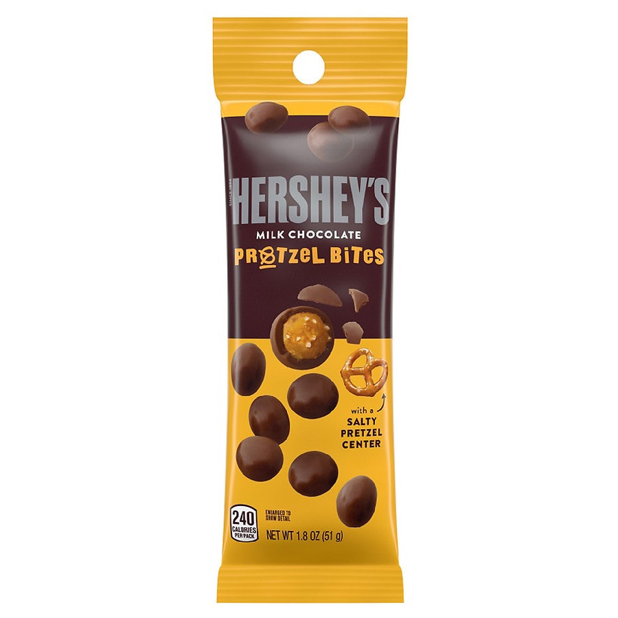  Hershey's Milk Chocolate Pretzel Bites Tube 