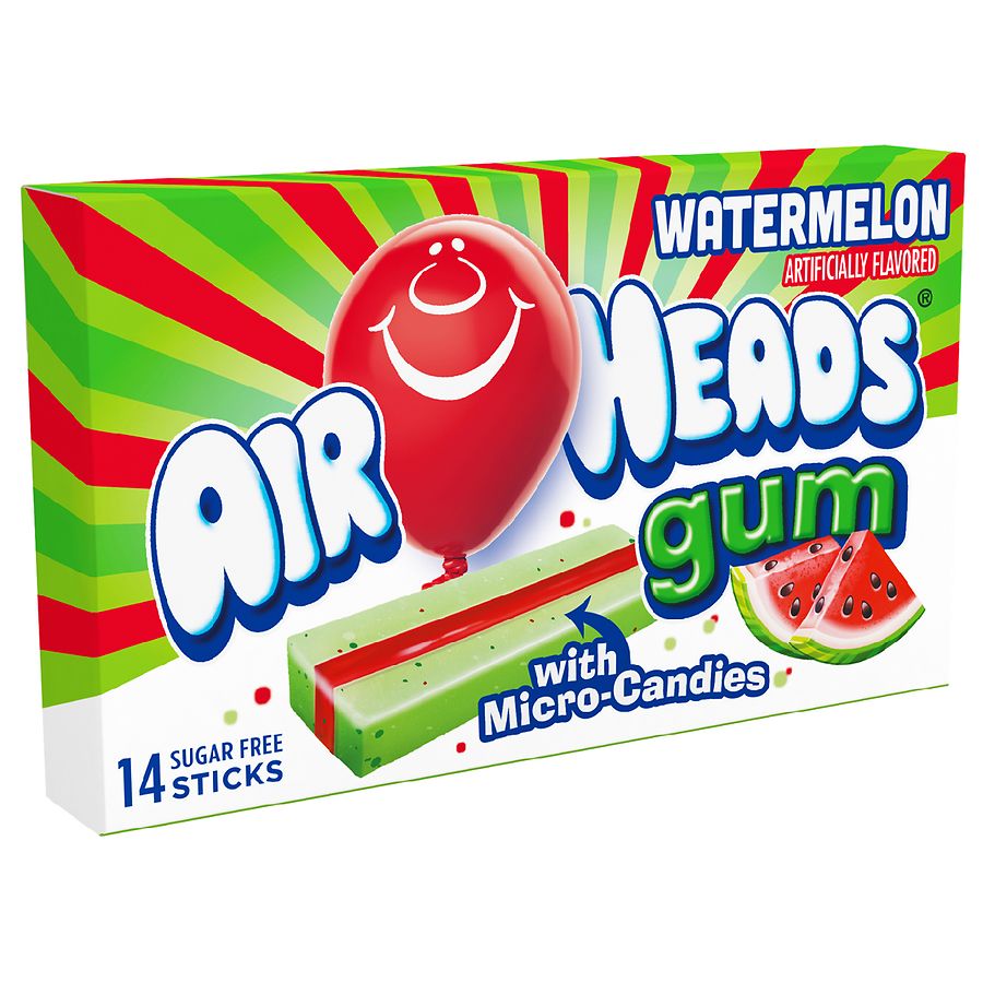 Airheads Sugar Free Gum with Micro Candies | Walgreens