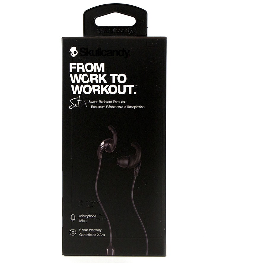  Skullcandy Set In-Ear Headphones - Black/Black/White 