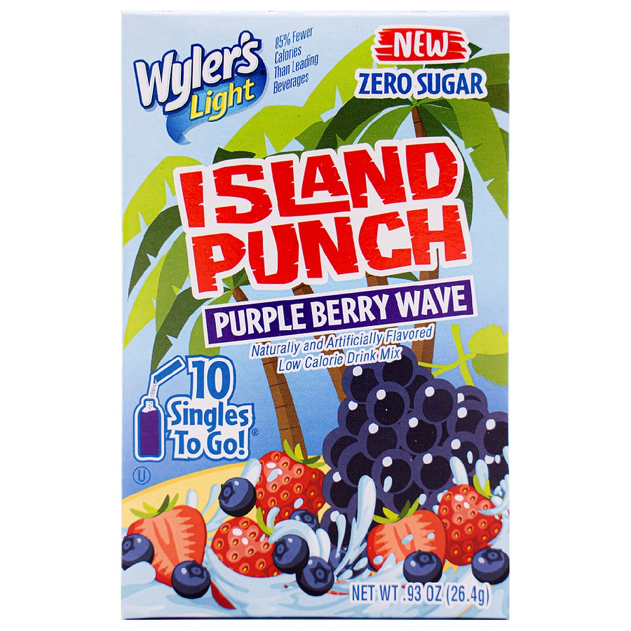 Wyler's Drink Mix Purple Berry Wave