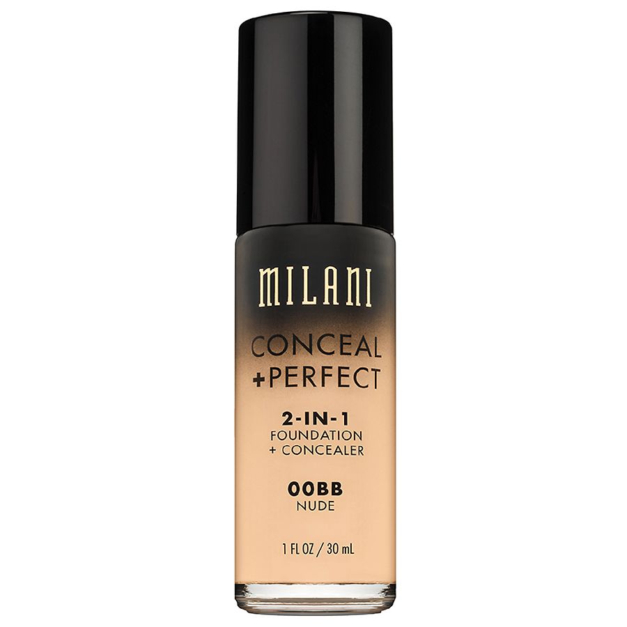  Milani Conceal + Perfect 2-in-1 Foundation, Nude 