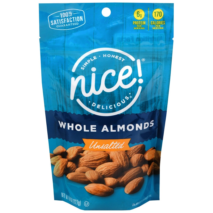  Nice! Whole Almonds Unsalted 