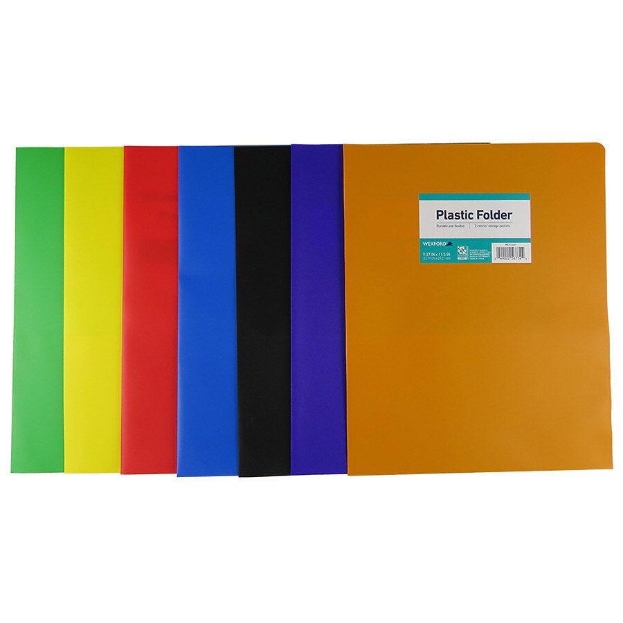 Wexford Plastic Folder