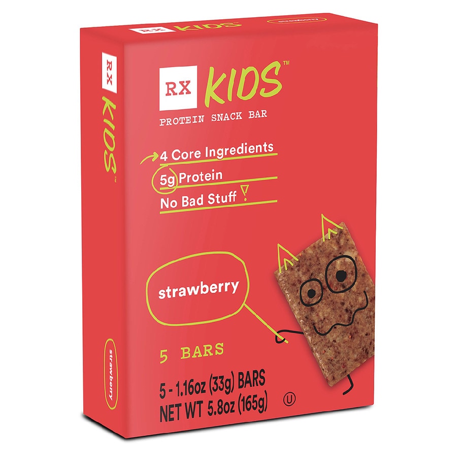 RXBAR Kids Strawberry Protein Snack Bar