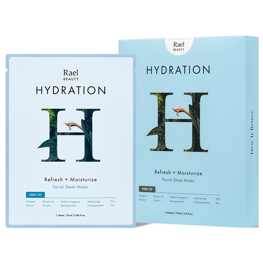 Rael Beauty Hydration Facial Sheet Masks