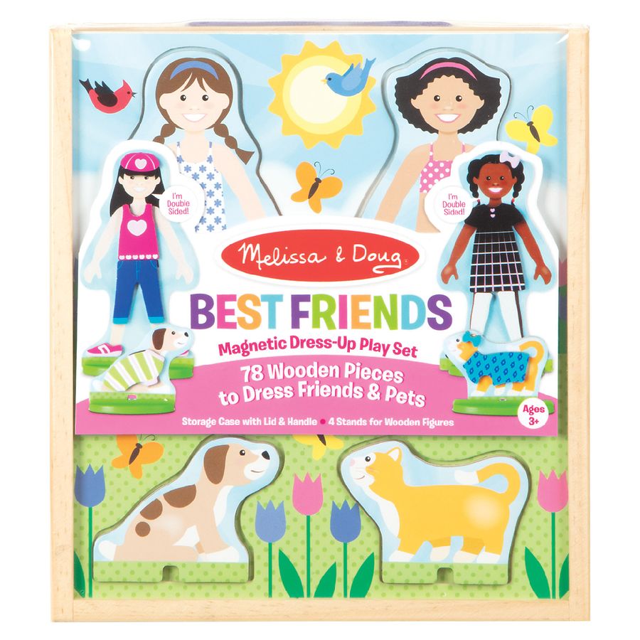 Melissa Doug Best Friends Magnetic Dress Up Play Set Walgreens