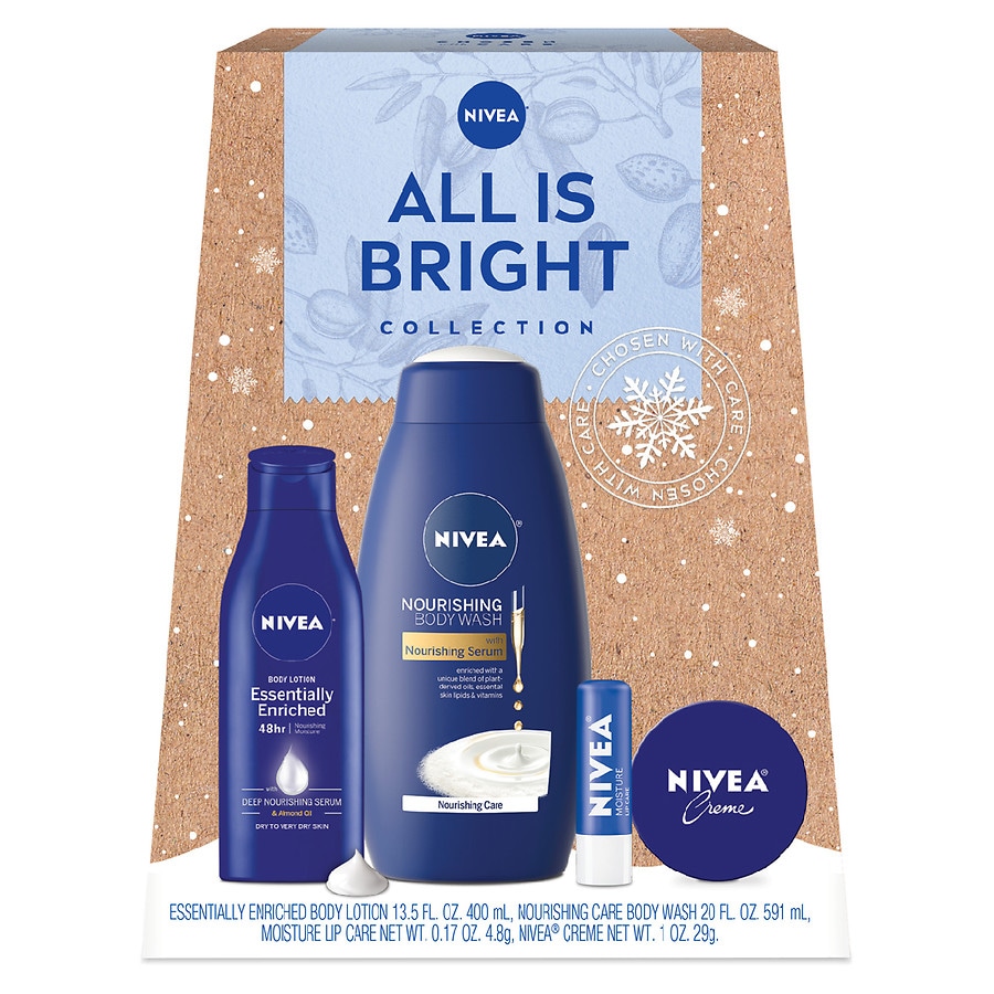 Nivea All Is Bright, 4 Piece Skin Care Gift Set